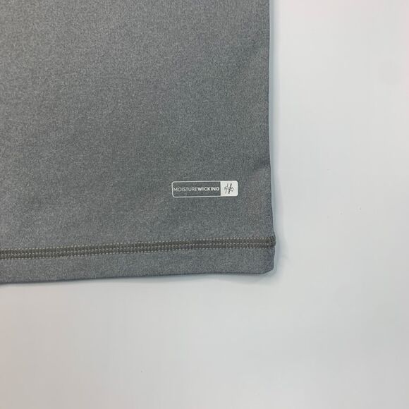 Quiksilver T Shirt Mens S Small Gray Short Sleeve Moisture Wicking Stretch Tee - Picture 5 of 11